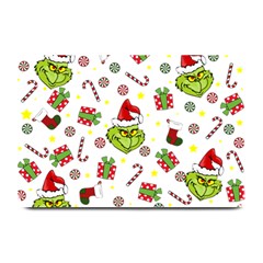 Grinch Pattern Plate Mats