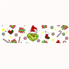 Grinch Pattern Large Bar Mats by Valentinaart