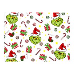 Grinch Pattern Double Sided Flano Blanket (mini)  by Valentinaart