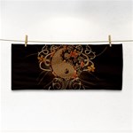 The Sign Ying And Yang With Floral Elements Cosmetic Storage Cases