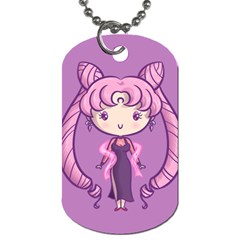 Cutie Black Lady/chibimoon Dog Tag (two-sided) 