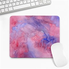 Mr  Hughes Blues Large Mousepads by SimpleBeeTree