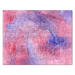 Mr  Hughes Blues Rectangular Jigsaw Puzzl by SimpleBeeTree