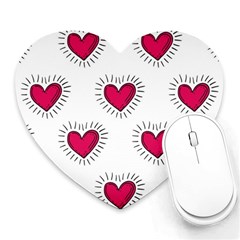 All Cards 09 Heart Mousepads by SimpleBeeTree