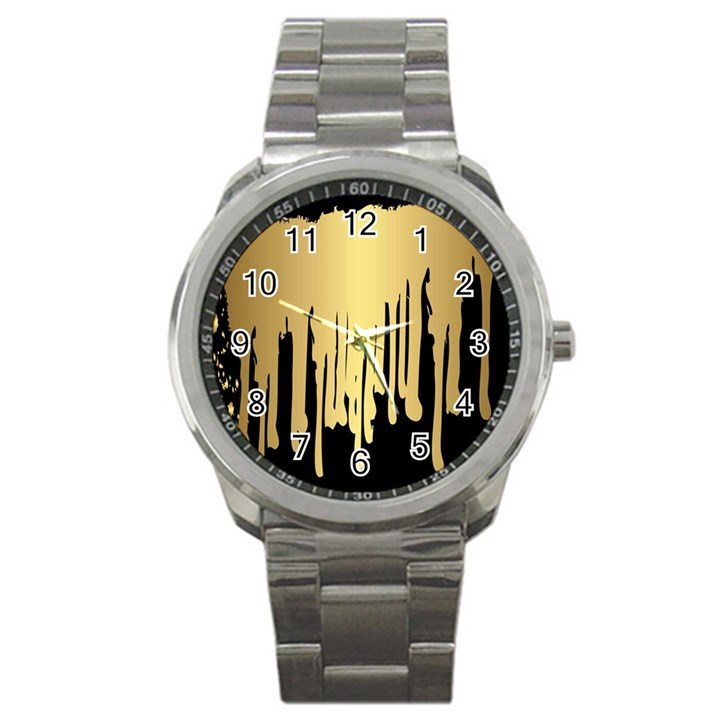 drip cold Sport Metal Watch