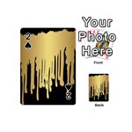 drip cold Playing Cards 54 (Mini)  Front - Spade2