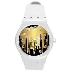 Drip Cold Round Plastic Sport Watch (m) by NouveauDesign