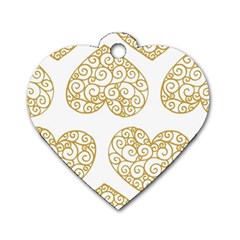 All Cards 36 Dog Tag Heart (one Side) by SimpleBeeTree