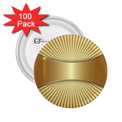 Gold8 2 25  Buttons (100 Pack)  by NouveauDesign