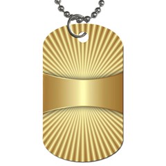 Gold8 Dog Tag (two Sides) by NouveauDesign