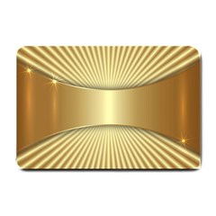 Gold8 Small Doormat  by NouveauDesign