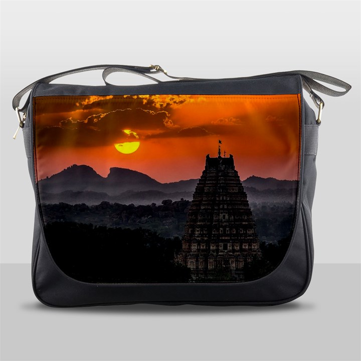 Beautiful Village Of Hampi Messenger Bags