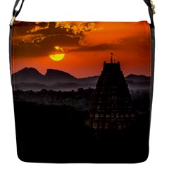 Beautiful Village Of Hampi Flap Messenger Bag (s) by Celenk