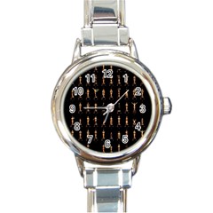 85 Oscars Round Italian Charm Watch