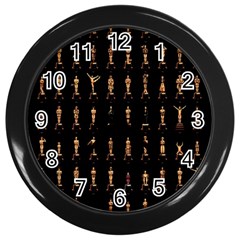 85 Oscars Wall Clocks (black)