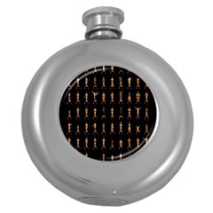 85 Oscars Round Hip Flask (5 Oz)