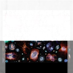 Galaxy Nebula Rectangular Jigsaw Puzzl by Celenk