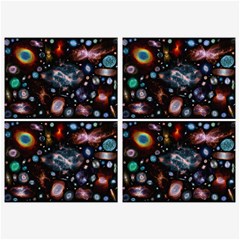 Galaxy Nebula Belt Buckles