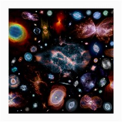 Galaxy Nebula Medium Glasses Cloth by Celenk