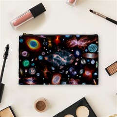 Galaxy Nebula Cosmetic Bag (medium)  by Celenk