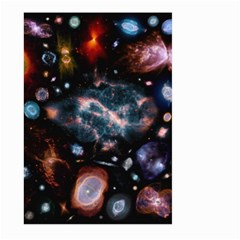 Galaxy Nebula Large Garden Flag (two Sides) by Celenk