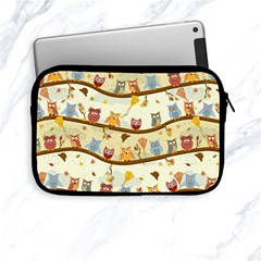 Autumn Owls Pattern Apple Ipad Mini Zipper Cases by Celenk