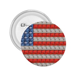 Geometricus Usa Flag 2 25  Buttons