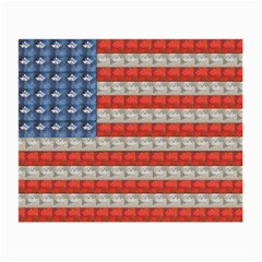 Geometricus Usa Flag Small Glasses Cloth