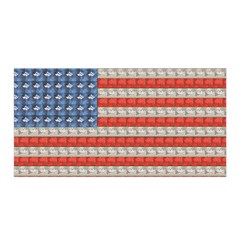 Geometricus Usa Flag Satin Wrap by Celenk