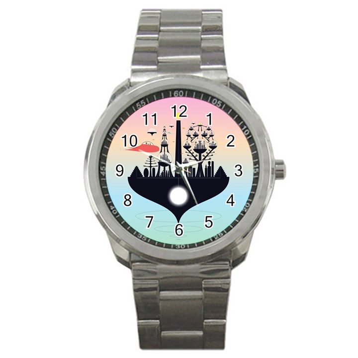 Future City Sport Metal Watch