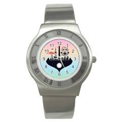 Future City Stainless Steel Watch