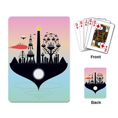 Future City Playing Card