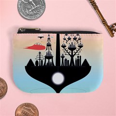 Future City Mini Coin Purses by Celenk