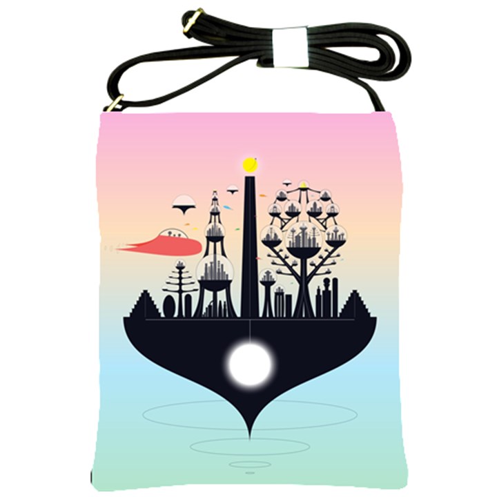 Future City Shoulder Sling Bags