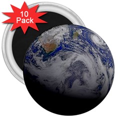 A Sky View Of Earth 3  Magnets (10 Pack)  by Celenk