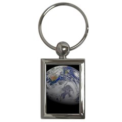 A Sky View Of Earth Key Chains (rectangle)  by Celenk