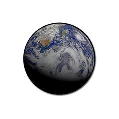 A Sky View Of Earth Magnet 3  (round) by Celenk