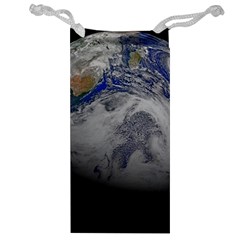 A Sky View Of Earth Jewelry Bag by Celenk