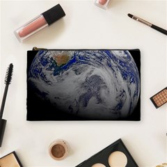 A Sky View Of Earth Cosmetic Bag (medium)  by Celenk