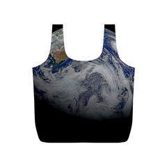 A Sky View Of Earth Full Print Recycle Bags (s)  by Celenk