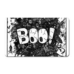 Monster Art Boo! Boo2 Magnet (rectangular) by Celenk