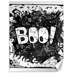 Monster Art Boo! Boo2 Canvas 18  X 24   by Celenk