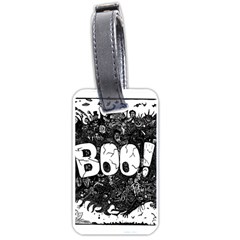 Monster Art Boo! Boo2 Luggage Tags (one Side)  by Celenk