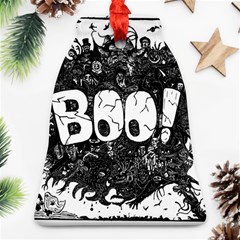 Monster Art Boo! Boo2 Ornament (bell) by Celenk