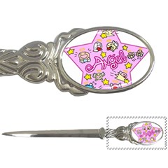 Pink Angel Star Letter Openers by Celenk