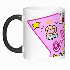 Pink Angel Star Morph Mugs by Celenk