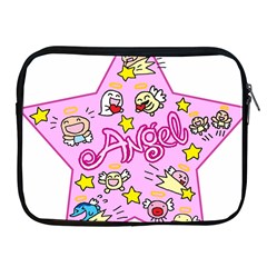 Pink Angel Star Apple Ipad 2/3/4 Zipper Cases