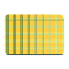 Green Stripes Plate Mats by berwies