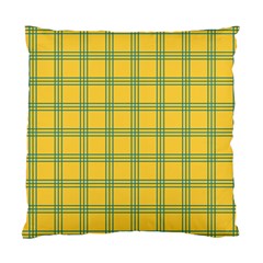 Green Stripes Standard Cushion Case (two Sides)