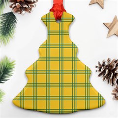 Green Stripes Ornament (christmas Tree)  by berwies